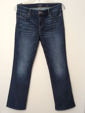 Lucky Brand Sz 12 x 31" Women's Lolita Boot Cut Stretch Denim Jeans - Like New